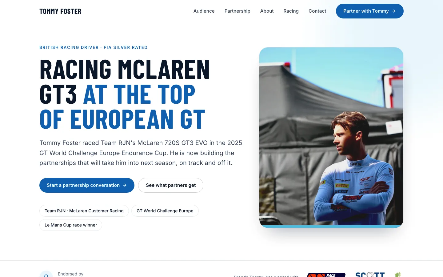 Tommy Foster’s website